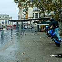 Stunt moto Montpellier Team CO2