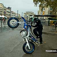 Stunt moto Montpellier Team CO2