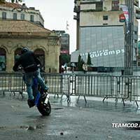 Stunt moto Montpellier Team CO2