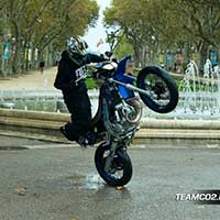 Stunt moto Montpellier Team CO2