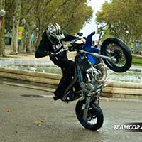 Stunt moto Montpellier Team CO2