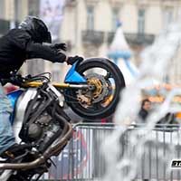 Stunt moto Montpellier Team CO2