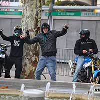 Stunt moto Montpellier Team CO2