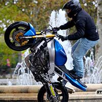 Stunt moto Montpellier Team CO2