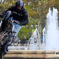 Stunt moto Montpellier Team CO2