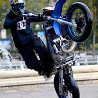 Stunt moto Montpellier Team CO2