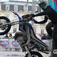 Stunt moto Montpellier Team CO2