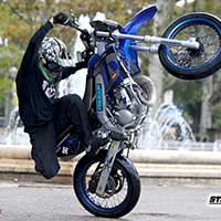 Stunt moto Montpellier Team CO2