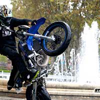 Stunt moto Montpellier Team CO2